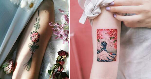 30 изысканных работ татуировщицы из Южной Кореи