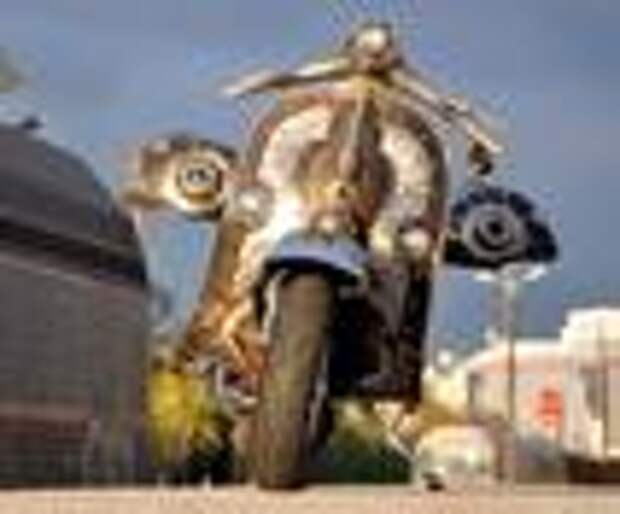 Vespa в стиле стимпанк от Pulsar Projects