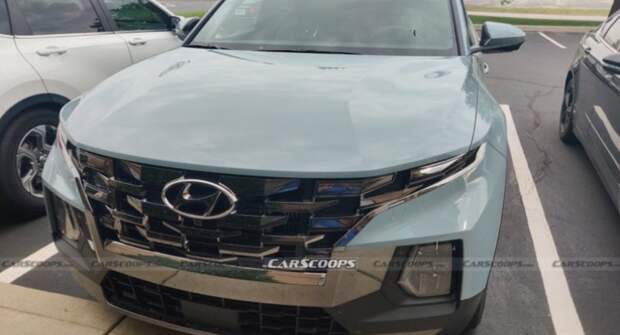 Новый пикап Hyundai Santa Cruz 2022 года замечен в Индиане