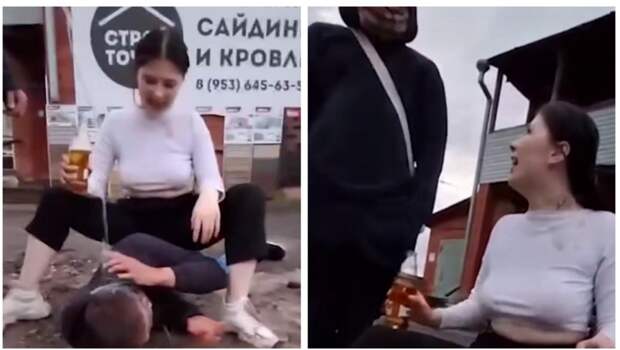 В Нижегородской области 19-летняя дама избила мужика ради хайпа