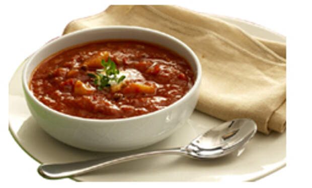 Пряная говядина и томатный суп