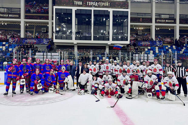 Тульские студенты вышли на лёд против "Академии Михайлова-Юниор"