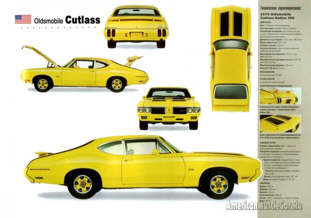 Oldsmobile Cutlass 1970 poster