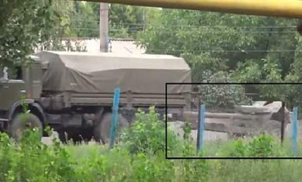 Через Суходольск прошла колонна российской техники с наемниками