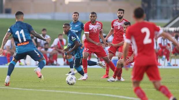 Сборная Иордании проиграла «Зениту» - 0:1