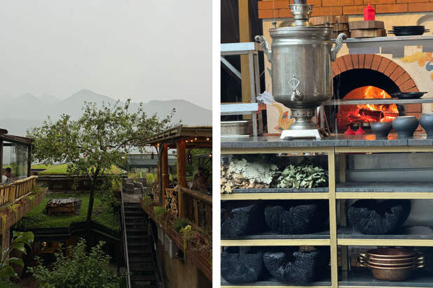 В ресторане «Яблоки печём»