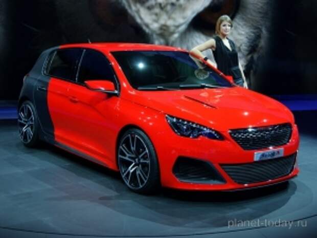 Компания Peugeot представит в Париже «горячий» хэтчбек 308 GT