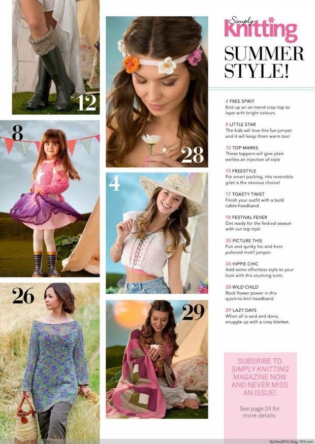 Simply Knitting №120 2014 - 紫苏 - 紫苏的博客