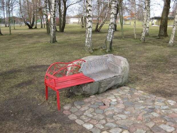 Креативные скамейки со всего мира