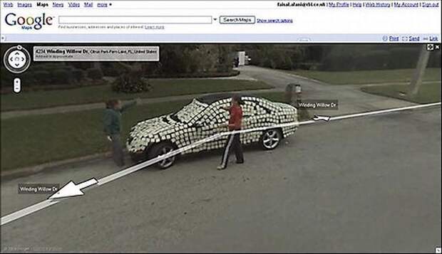 wtfgoogle15 25 самых неожиданных снимков сервиса Google Street View