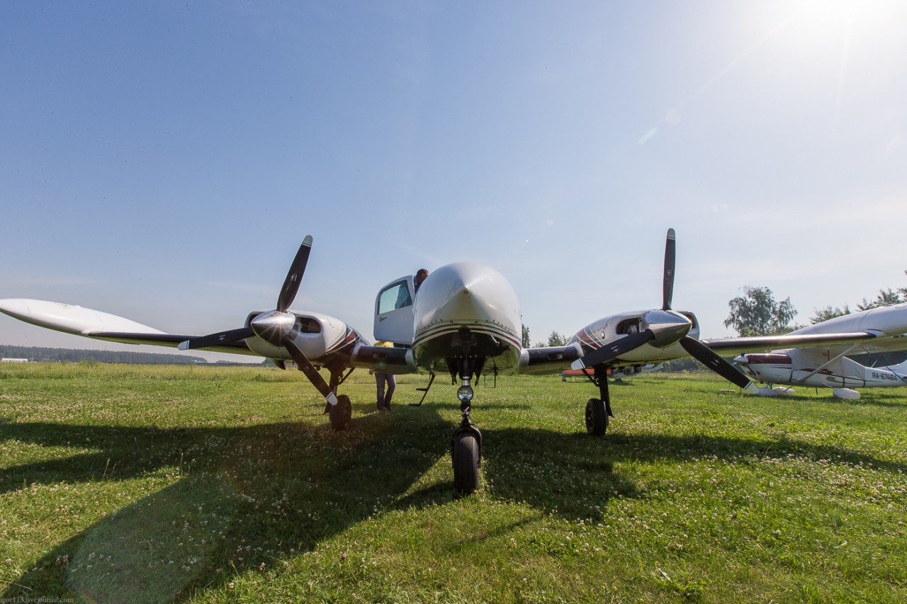 Cessna-T310R в России.
