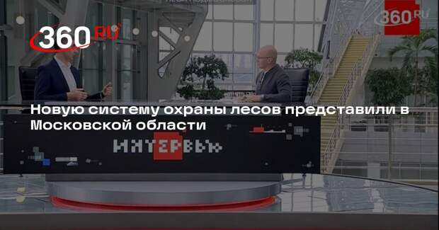 Новую систему охраны лесов представили в Московской области