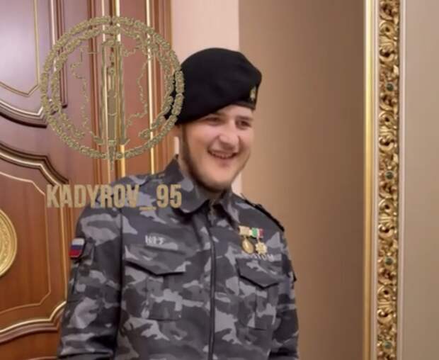 Кадыров показал видео ужина с Адамом Кадыровым