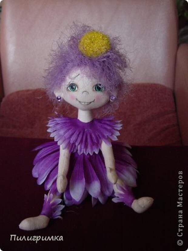 Куклы Мастер-класс Шитьё   Цветики Мини-МК Ткань фото 20
