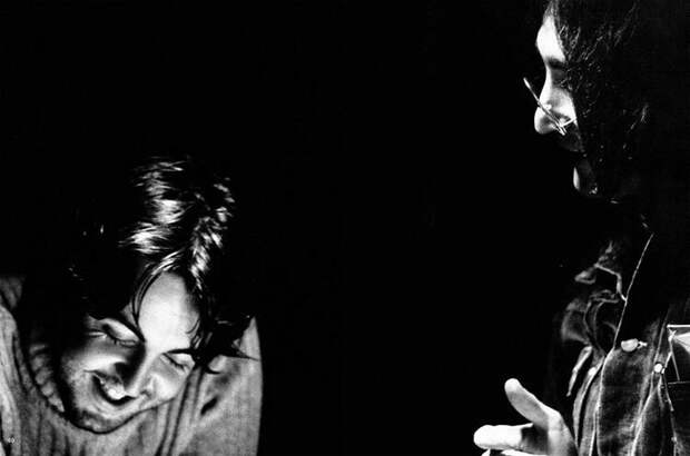 Пол Маккартни и Джон Леннон the beatles, архив, группа, звезды, знаменитости, история, музыкант
