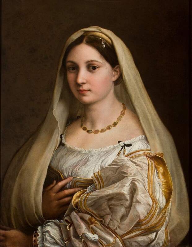 Пять самых известных женских портретов в живописи. Рафаэль Санти. Донна Велата