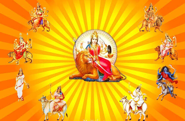 Статья: Васанта-Наваратри: Весенний праздник почитания Божественной Матери — Богородицы Рожаны (Парвати, Дурги, Умы, Кали)