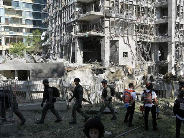 Израильская больница «Сорока» повреждена после удара Ирана