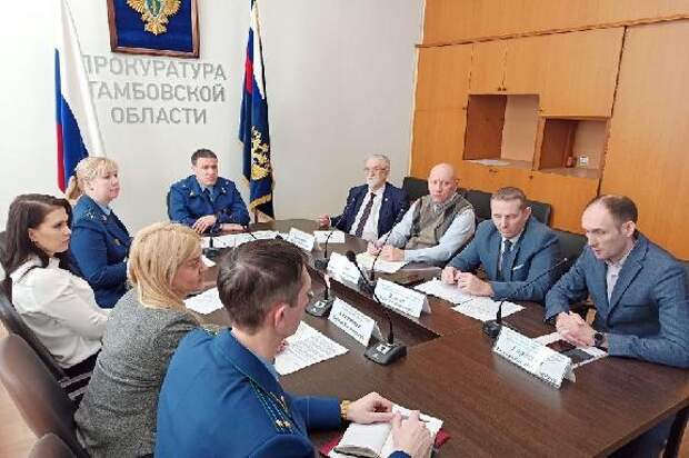 Прокурор Тамбовской области провёл онлайн-встречу с бизнес-сообществом Рассказова и района