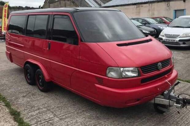Из Volkswagen Transporter сделали уникальный кемпер с мангалом под капотом Volkswagen Transporter, transporter, volkswagen, авто, дом на колесах, кемпер, самоделка, фургон