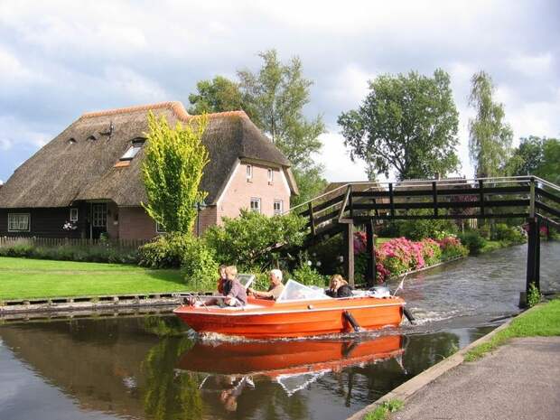 Giethoorn23 Гитхорн: деревня, где нет дорог