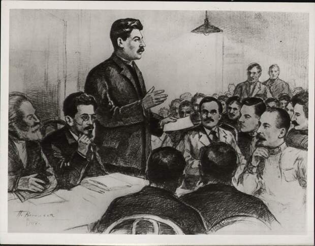 Выступления Сталина в 1917 году 
